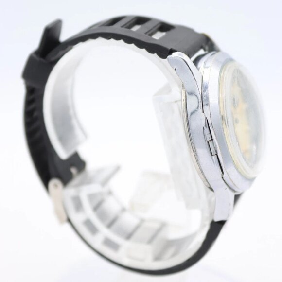 Vintage A+B Braille Men\'s Automatic Wristwatch ETA 2770 Swiss Steel & Chrome main image 4